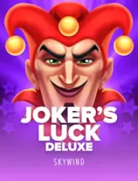 jokers luck deluxe slot logo